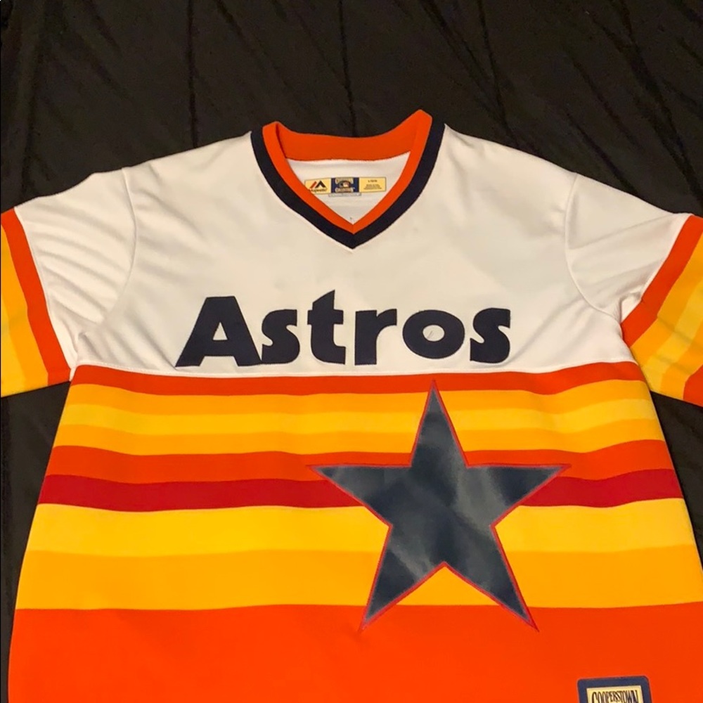 Nolan Ryan Houston Astros Rainbow Jersey!